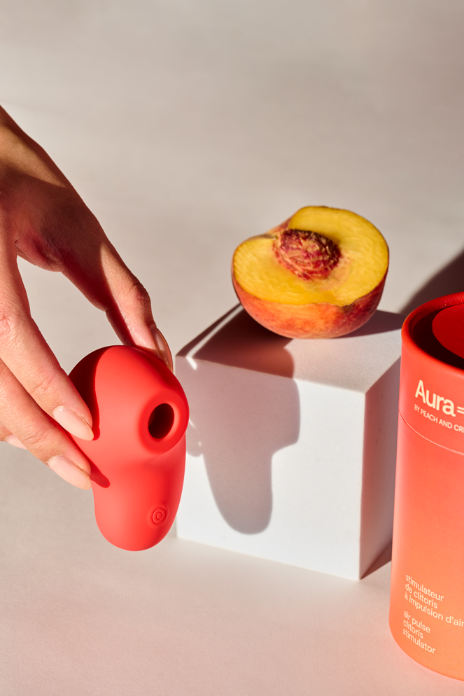 clitoral suction vibrator - aura