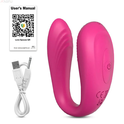 App-Controlled Wearable Vibrator – Dual Clitoral & G-Spot Pleasure