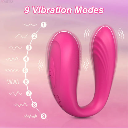 App-Controlled Wearable Vibrator – Dual Clitoral & G-Spot Pleasure