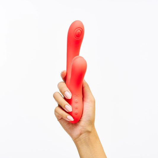 dual stimulation vibrator - peak