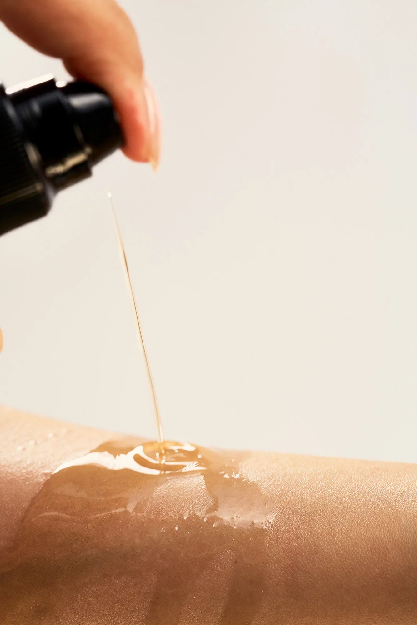 shimmer dry body oil - silk